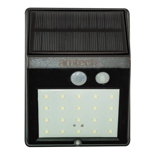 20 SMD LED solar PIR outdoor sensor light