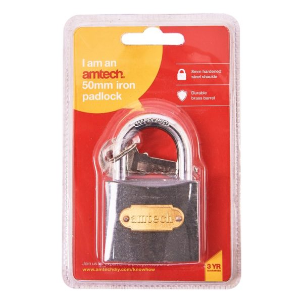 50mm Iron padlock