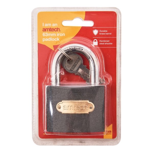 63mm Iron padlock