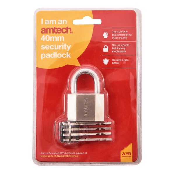 40mm Security padlock