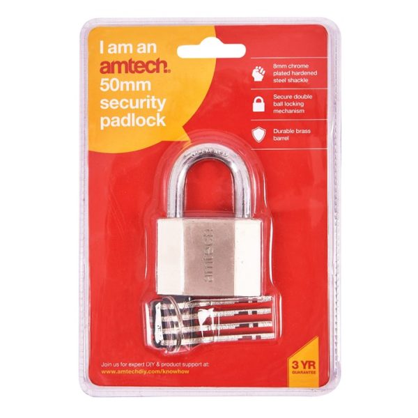 50mm Security padlock