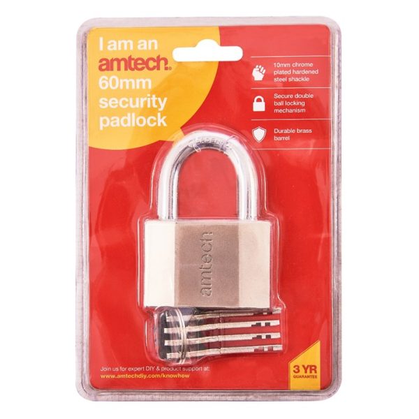 60mm Security padlock