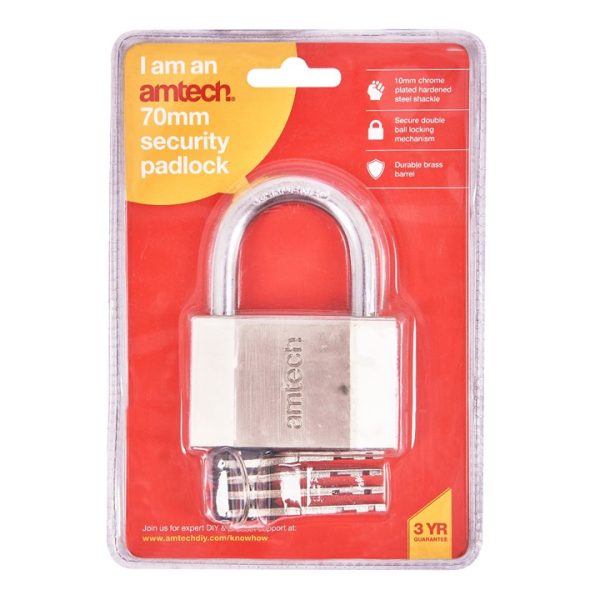 70mm Security padlock