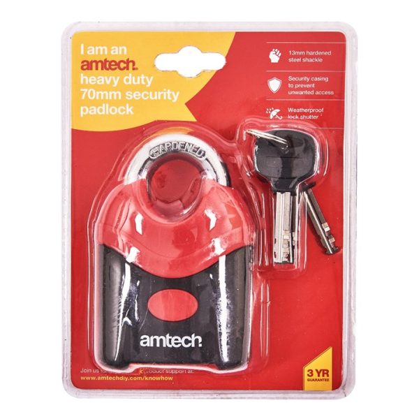 70mm Heavy duty security padlock