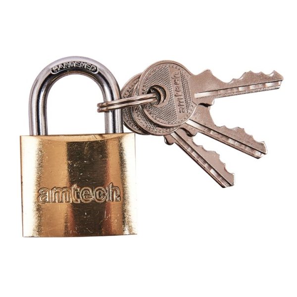 32mm brass padlock