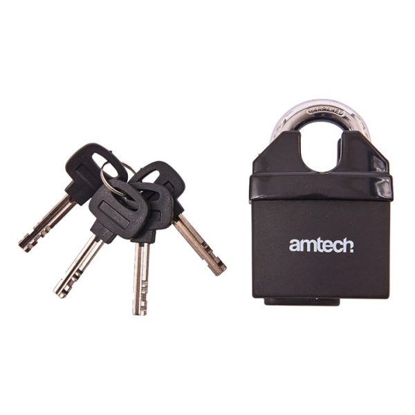 65mm PVC insulated padlock