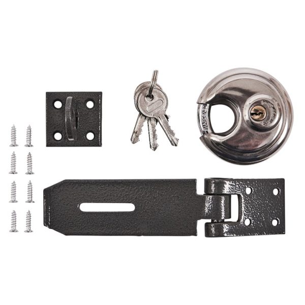 70mm weather resistant disc padlock set