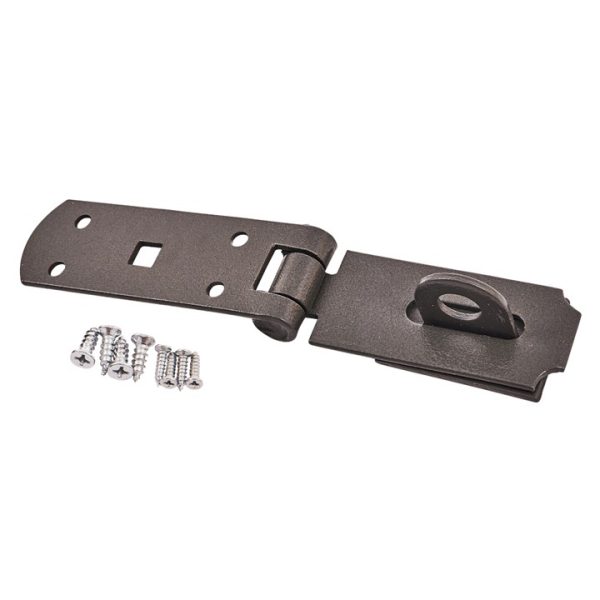 250mm (10") x 50mm (2") hasp and staple