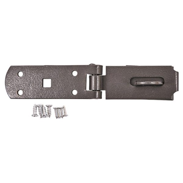 250mm (10") x 50mm (2") hasp and staple