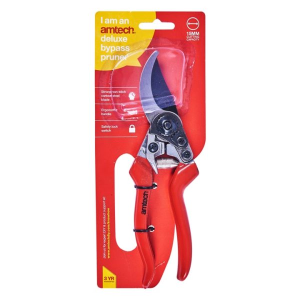 Deluxe by-pass pruner - cushion grip