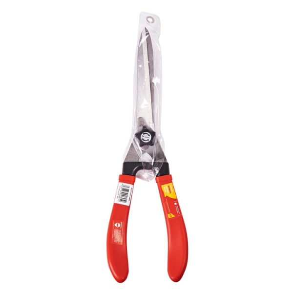 Garden shears with plastic handles