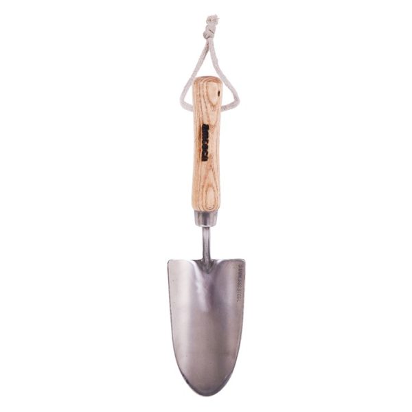 Stainless steel hand trowel