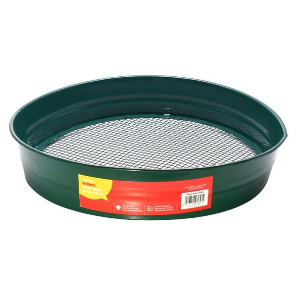 37cm (14.5”) Metal garden sieve