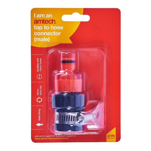 Tap to hose connector - male