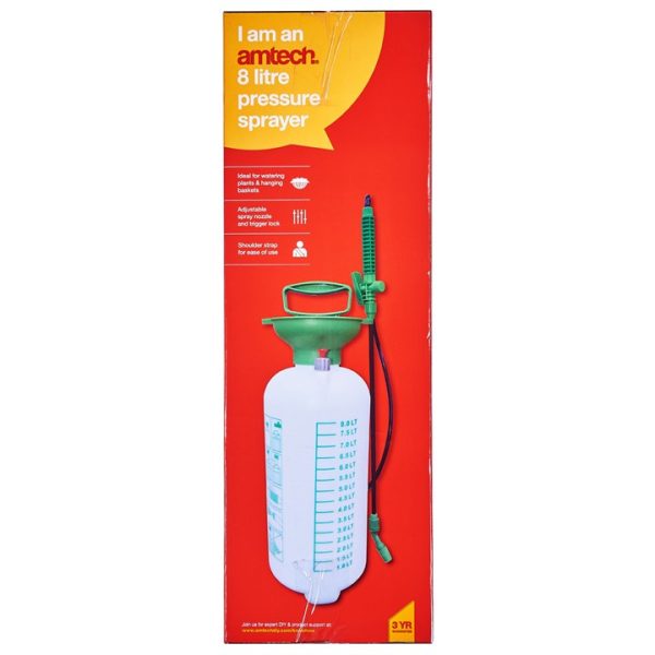 8 Litre pressure sprayer