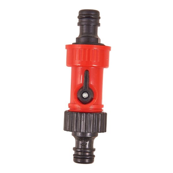 Hose connector with 2 way adaptor