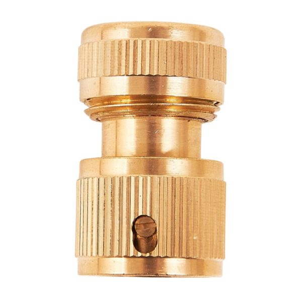 13mm (1/2") Brass hose connector