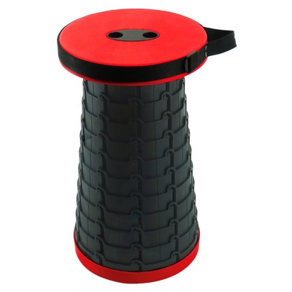 Telescopic outdoor camping stool