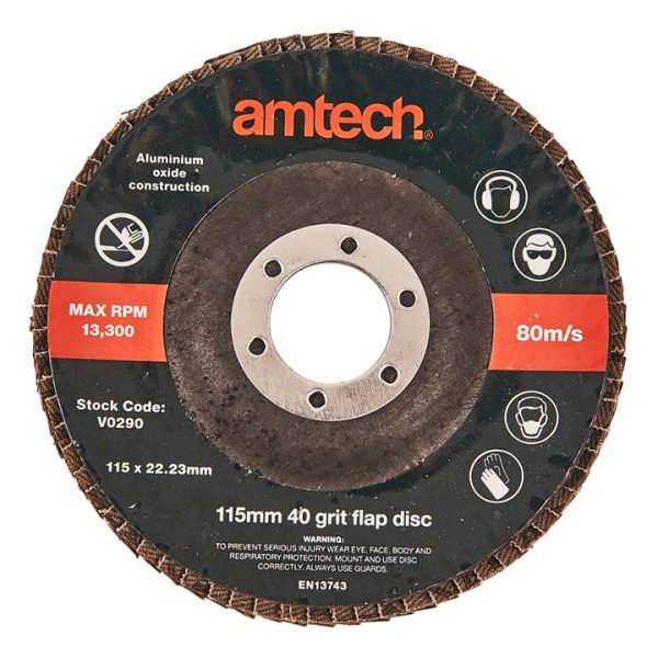 115mm 40 grit flap disc