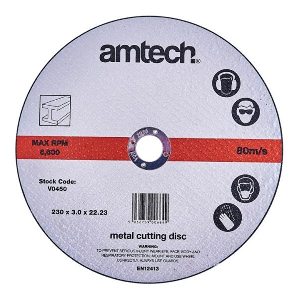 230mm (9") Metal cutting disc