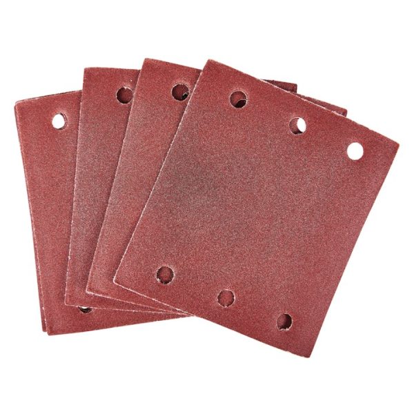 10 x P240 grit square sanding sheets (110mm x 100mm)