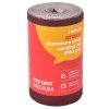 P80 grit (medium) aluminium oxide sanding roll (115mm x 500cm)