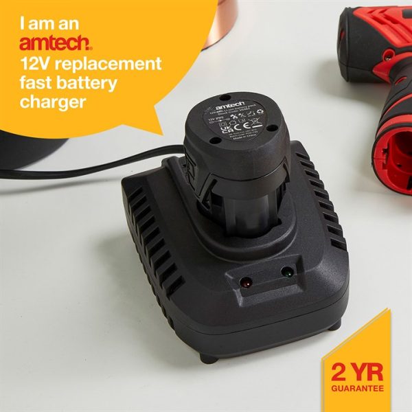 Fast charging 12V battery charger