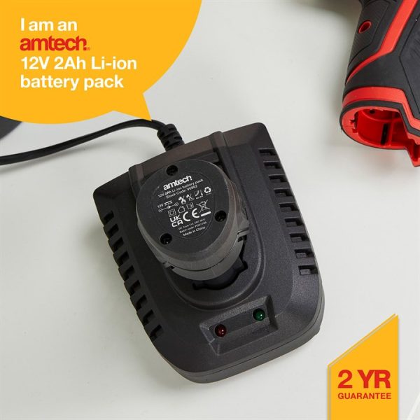 12V 2Ah Li-ion battery pack