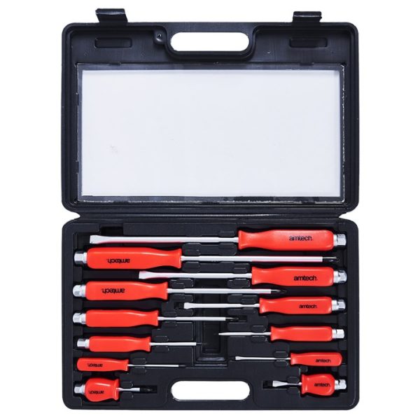 12 Piece mechanic's screwdriver set