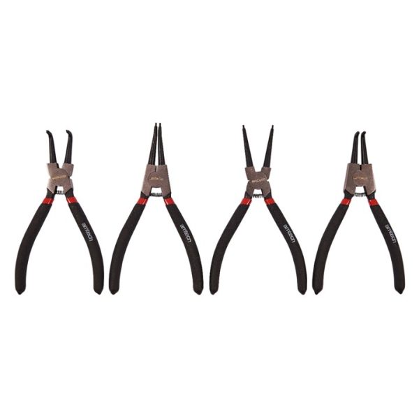 4 piece 175mm (7") Pro circlip plier set