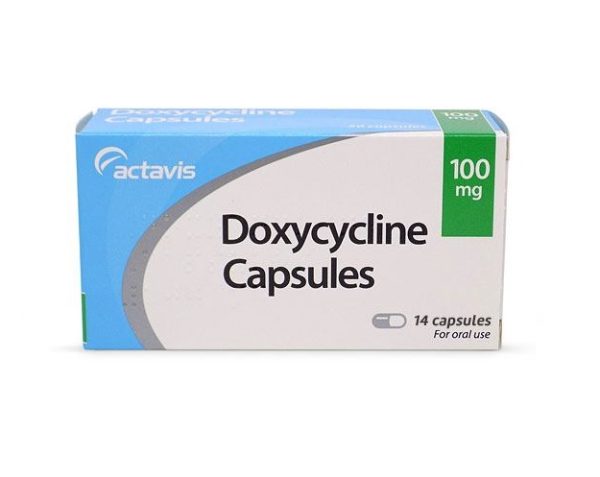 Doxycycline 100mg capsules