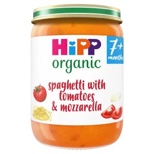 HiPP Organic Tomato & Mozzarella Spaghetti Toddler Tray Meal 1-3 Years
