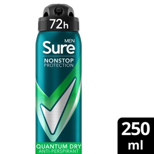 Sure Men Antiperspirant Deodorant Quantum Dry Aerosol
