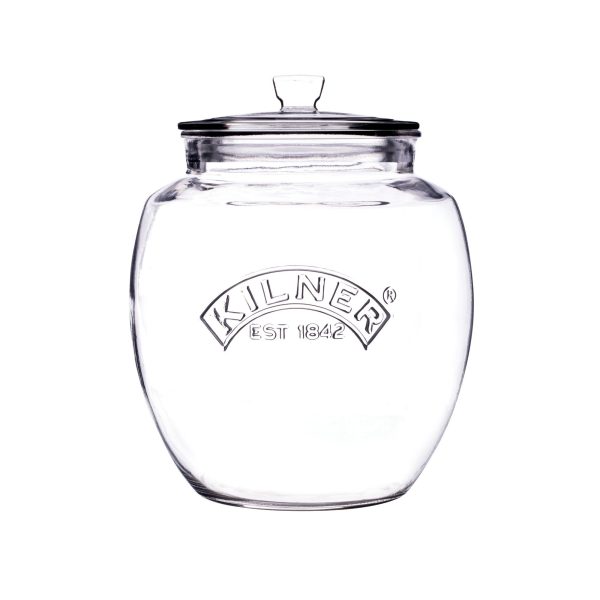 KILNER UNIVERSAL PUSH TOP STORAGE JAR 2 LTR