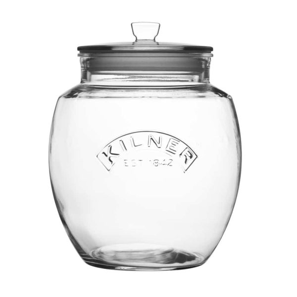 KILNER UNIVERSAL PUSH TOP STORAGE JAR 4 LITRE