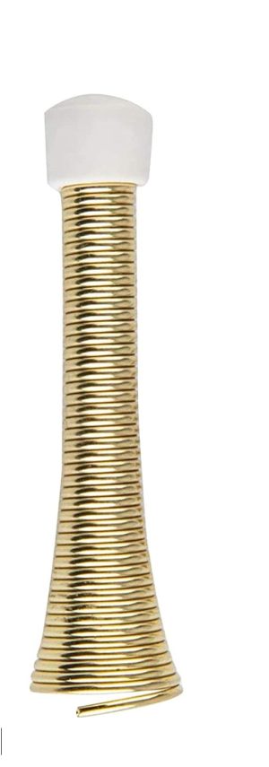 GOLD EFFECT SPRING DOOR STOPPERS