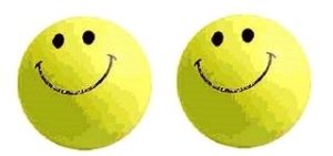 SHOTS SMILEY BALLS YELLOW