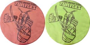 ASSORTED COLOUR AND DESIGN TEENAGE MUTANT NINJA TURTLES WHOOPEE CUSHION