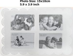 PLACEMAT FOR 4 PHOTOS COLOUR