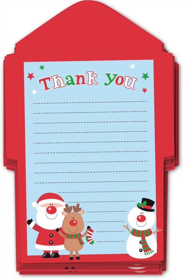 10 CHRISTMAS THANK YOU LETTERS