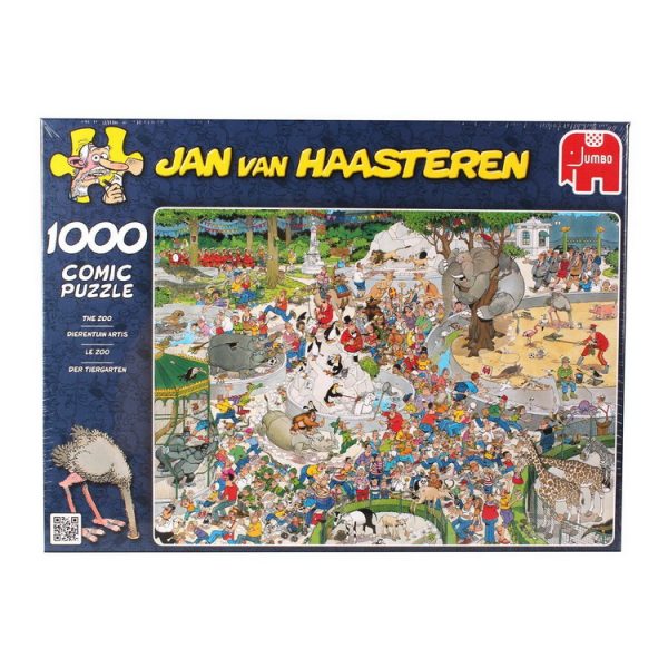 JUMBO PUZZLE JAN VAN HAASTEREN THE ZOO 1000 PIECE JIGSAW PUZZLE