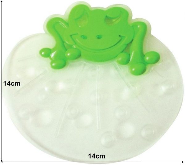 SET OF 5 FROG ANTI SLIP BATH TREAD MAT