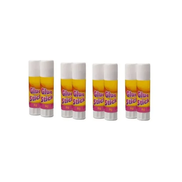 FIXIT GLUE STICKS CHILDRENS ART & CRAFTS 8 X 8G