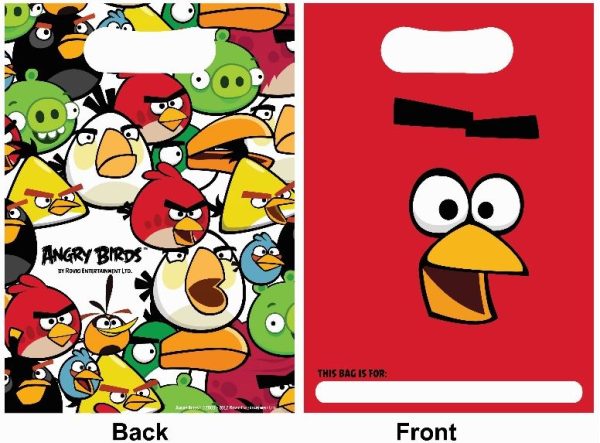 8 LOOTBAG ANGRY BIRDS