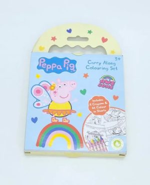 PEPPA PIG CARRY ALONG COLOURING SET