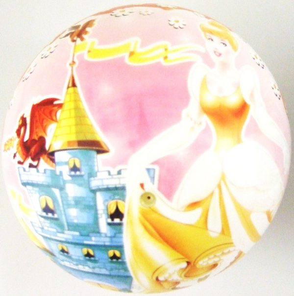 INFLATABLE PRINCESS PVC PLASTIC FOOTBALL PLAY BEACH BALL