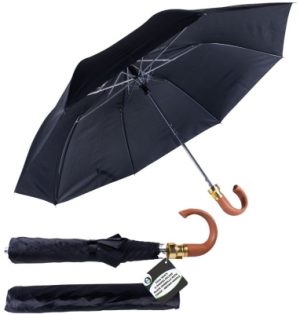 DID MEN'S U-SHAPED DELUXE UMBRELLA WITH COVER