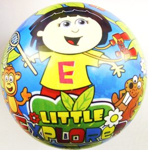 INFLATABLE LITTLE EXPLORER DOLL PVC PLASTIC FOOTBALL PLAY BEACH BALL