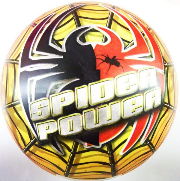 SPIDER POWER PVC PLASTIC FOOTBALL PLAY BEACH BALL