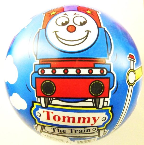 TOMMY THE TRAIN PVC PLASTIC FOOTBALL PLAY BEACH BALL